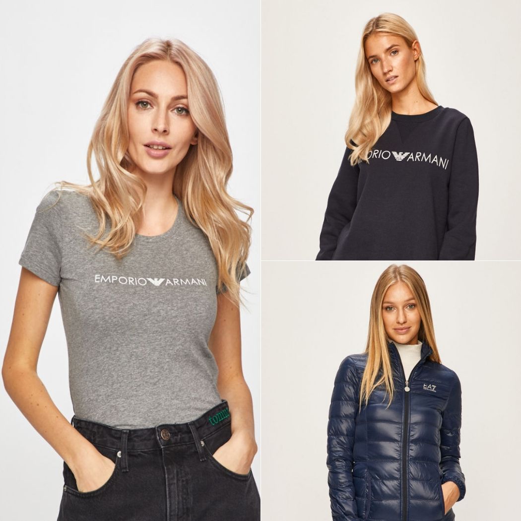 Na te hity stawiamy w tym sezonie - zobacz najmodniejsze bluzy, kurtki i t-shirty Emporio Armani!